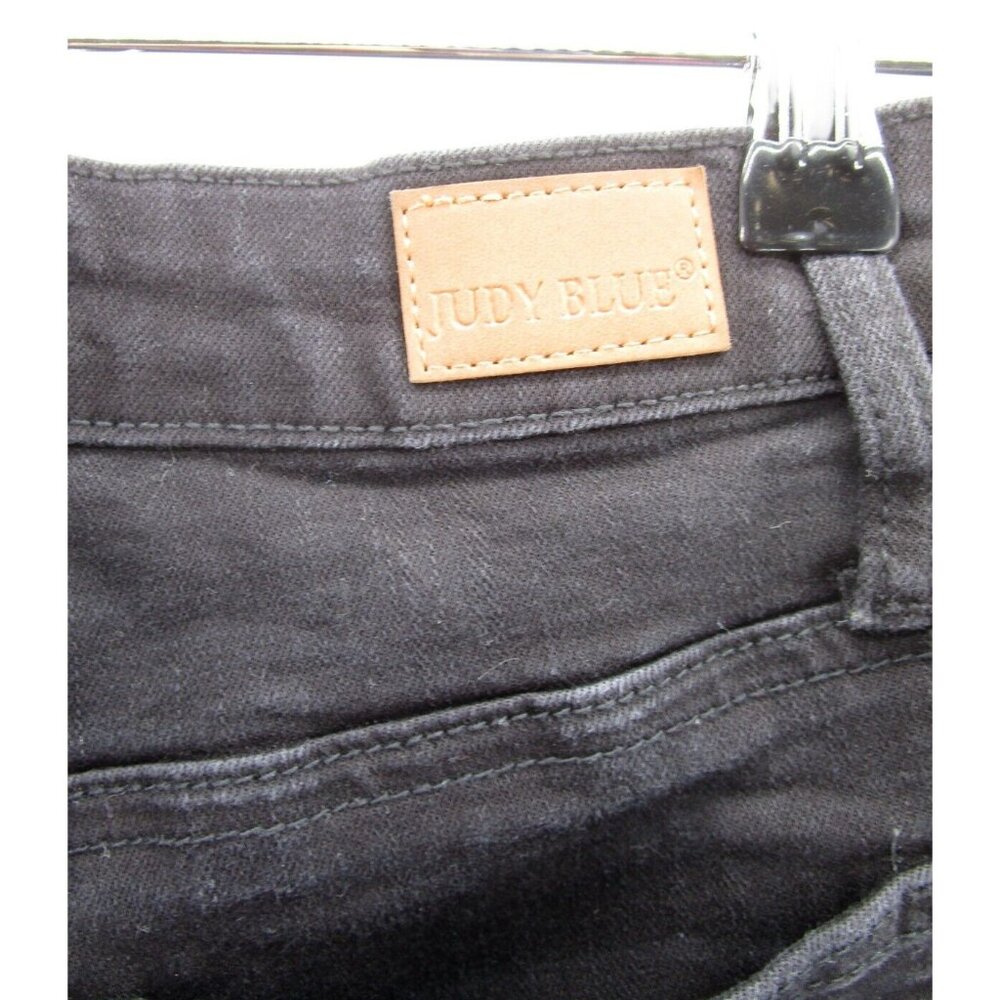 Judy Blue Jeans 1 Boyfriend Fit Denim Pants Preppy Stretch Juniors - Picture 8 of 12